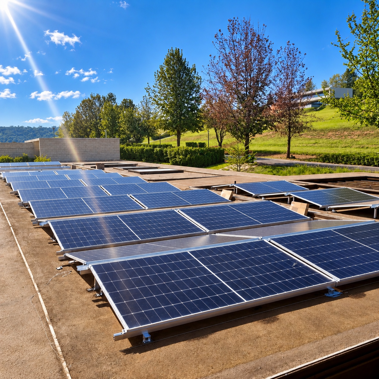Instalação de painéis solares OBH Energy